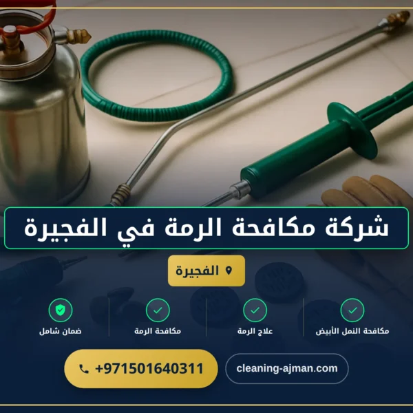 صورة شركة مكافحة الرمة في الفجيرة |0501640311| مكافحة النمل