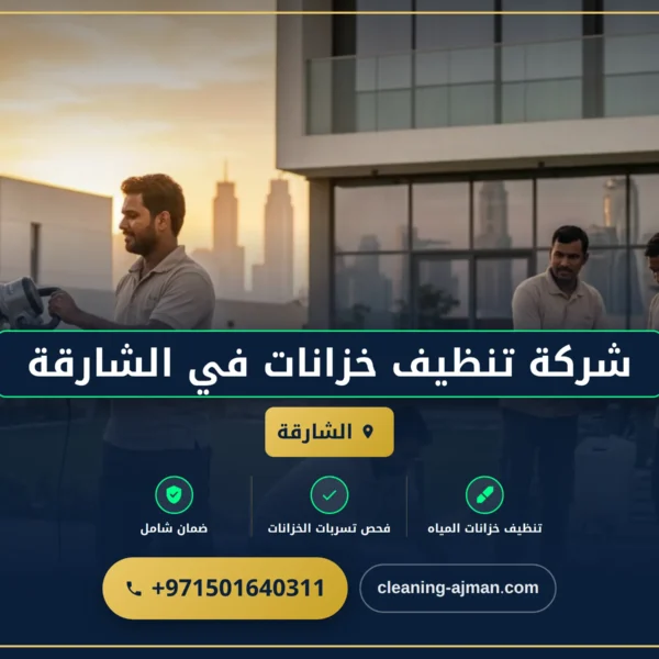 صورة شركة تنظيف خزانات في الشارقة |0501640311| غسيل الخزانات